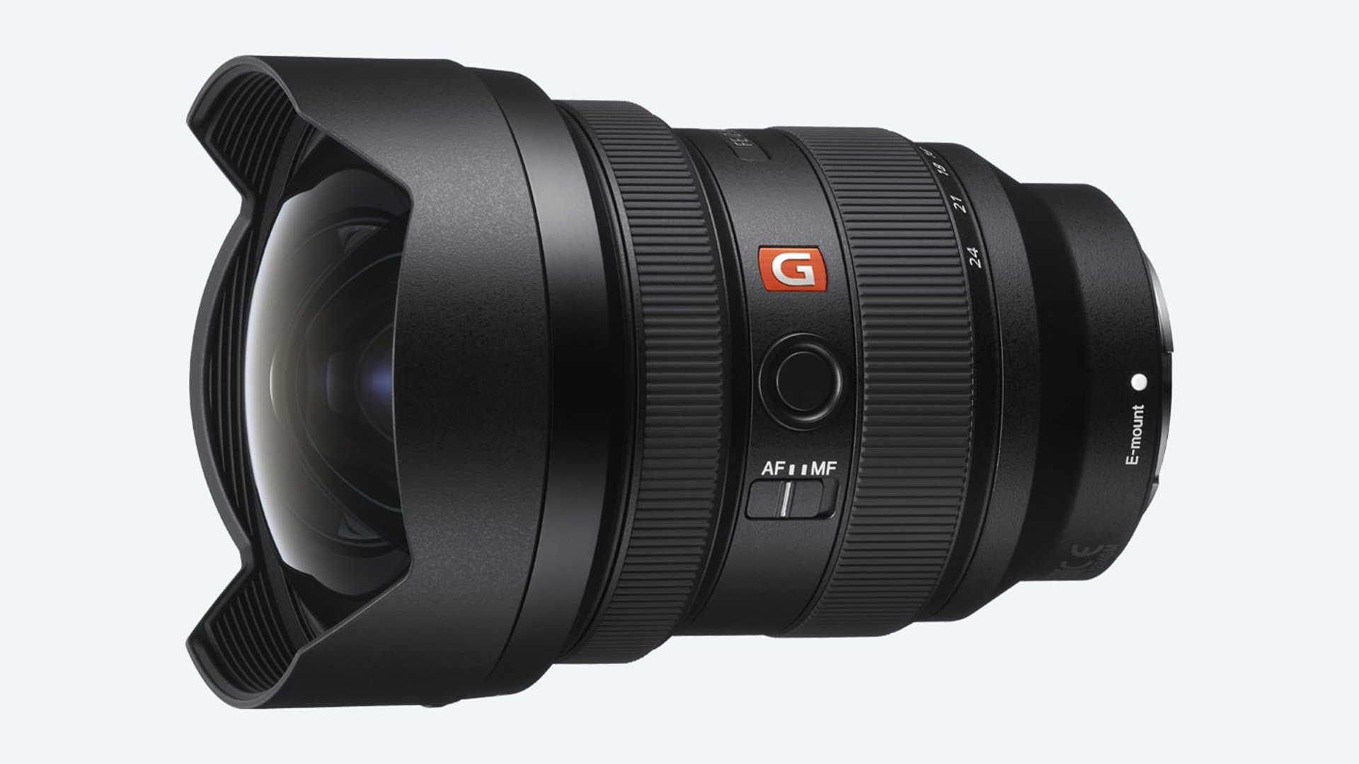 The Sony 12-24mm f/2.8 G Master lens. Image: Sony.